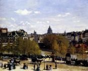 克劳德 莫奈 : The Quai Du Louvre, Paris